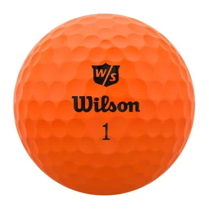 Wilson Staff Duo Optix matte golfballen 13 stuks (oranje)