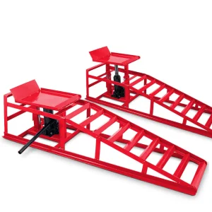 2 Opritten - Met krik - Rood