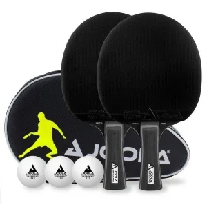 Joola - set Black Duo Pro tafeltennisbatje 2 stuks + ballen + bathoes