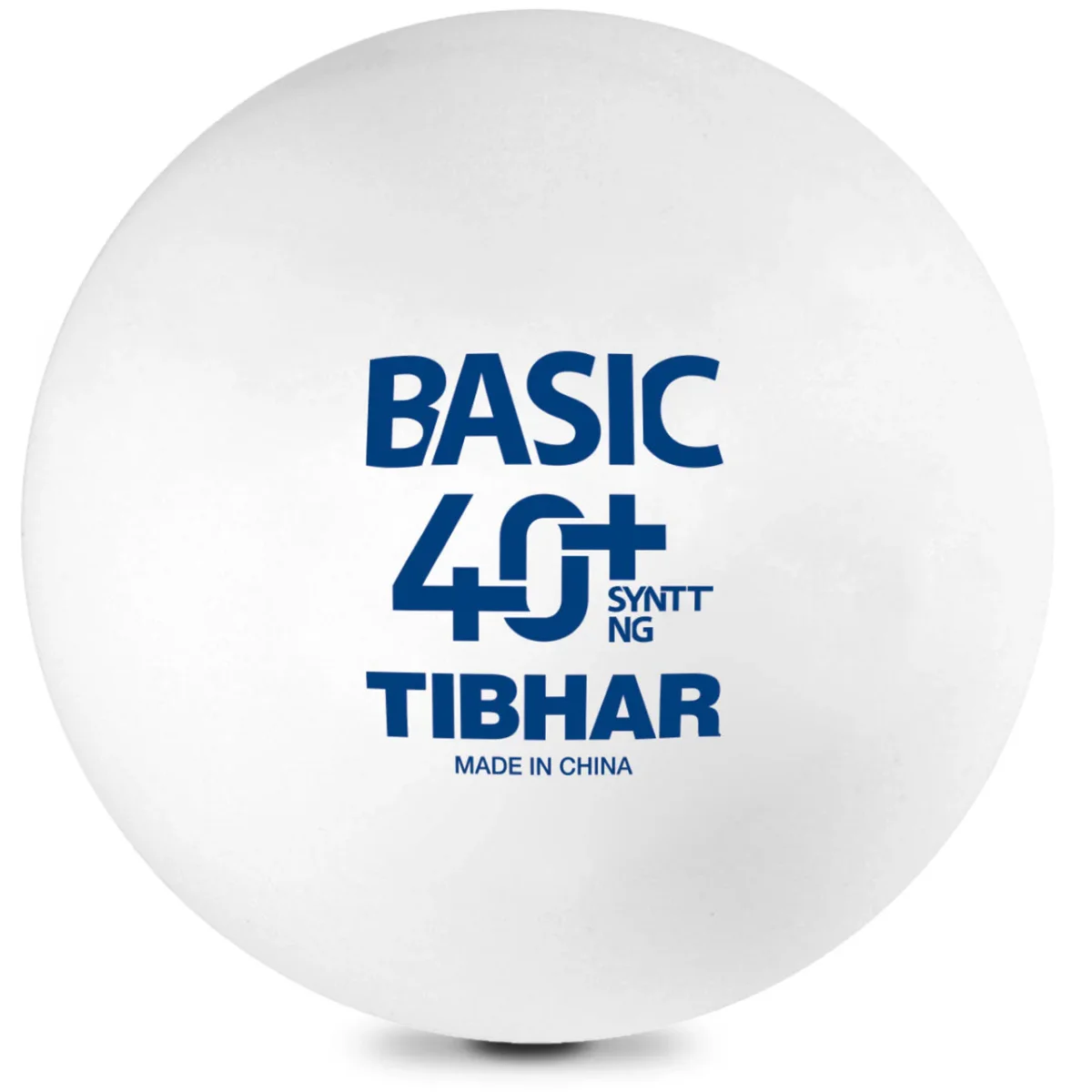 Tibhar Basic 40+ SYNTT NG tafeltennisbal training - wit 72 stuks - Afbeelding 3