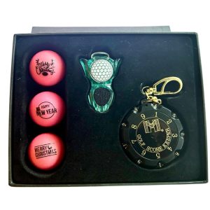 Luxe roze golf Cadeaubox feestdagen